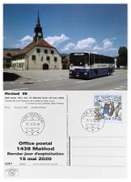 Mathod Orbe Jura-nord vaudois Letzttag Post Bus Postauto NAW