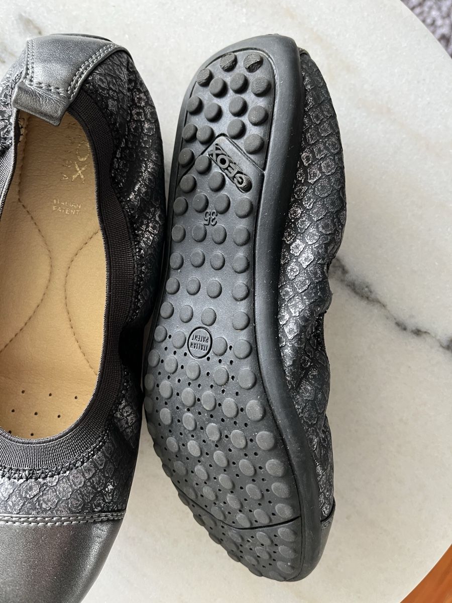 Geox Scarpe per ragazze: Geox Kinder Ballerinas Größe 35 – Nuovo (secondo la descrizione) da Uhwiesen venduto da mat_78fs 1