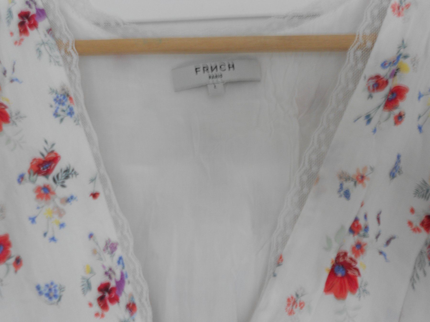 Vestiti: Langes Blumen Sommer Kleid mit Ärmel (Baumwolle, Gr. L) – Nuovo (secondo la descrizione) da Zollikofen venduto da Flavabana 4
