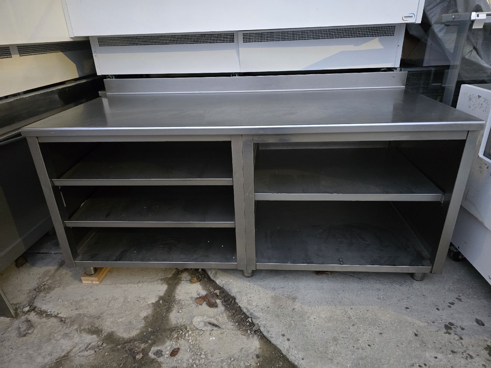 Cucine complete: Gastro-Edelstahltisch, Arbeitstisch ##41 – Usato da Wuppenau venduto da Gastro.Wuppenau 1