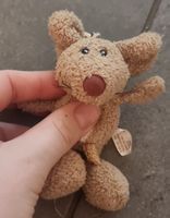 Plüschtier Maus klein braun 