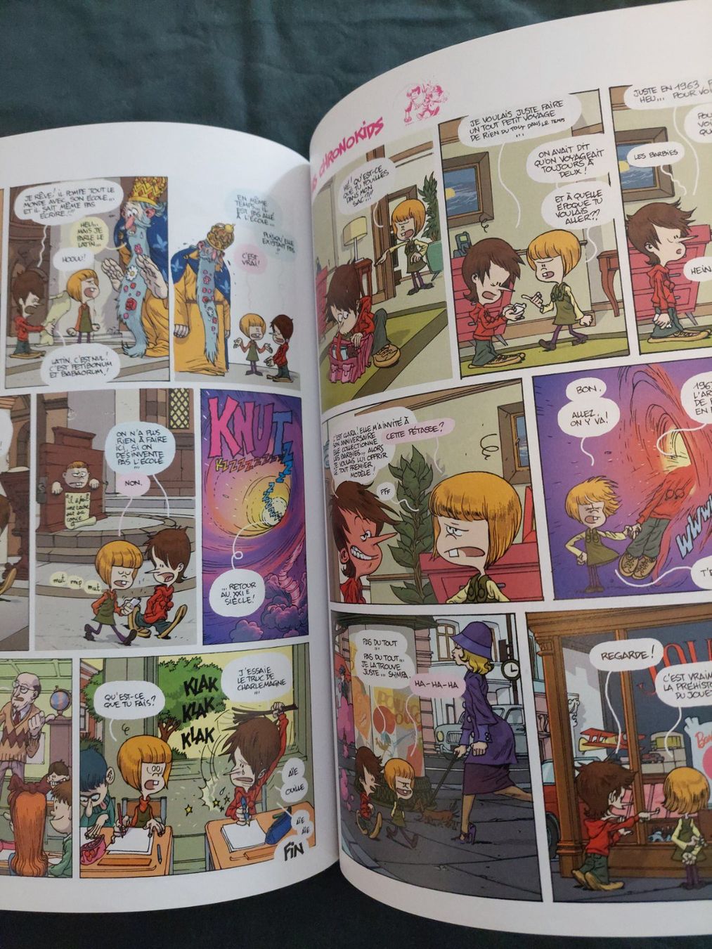 Fumetti: Les Chrono Kids T.2 Ed. 2010 TBE – Usato da Genève venduto da Blu_BD 4
