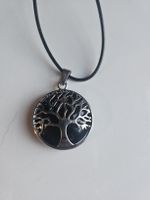 collier arbre noir
