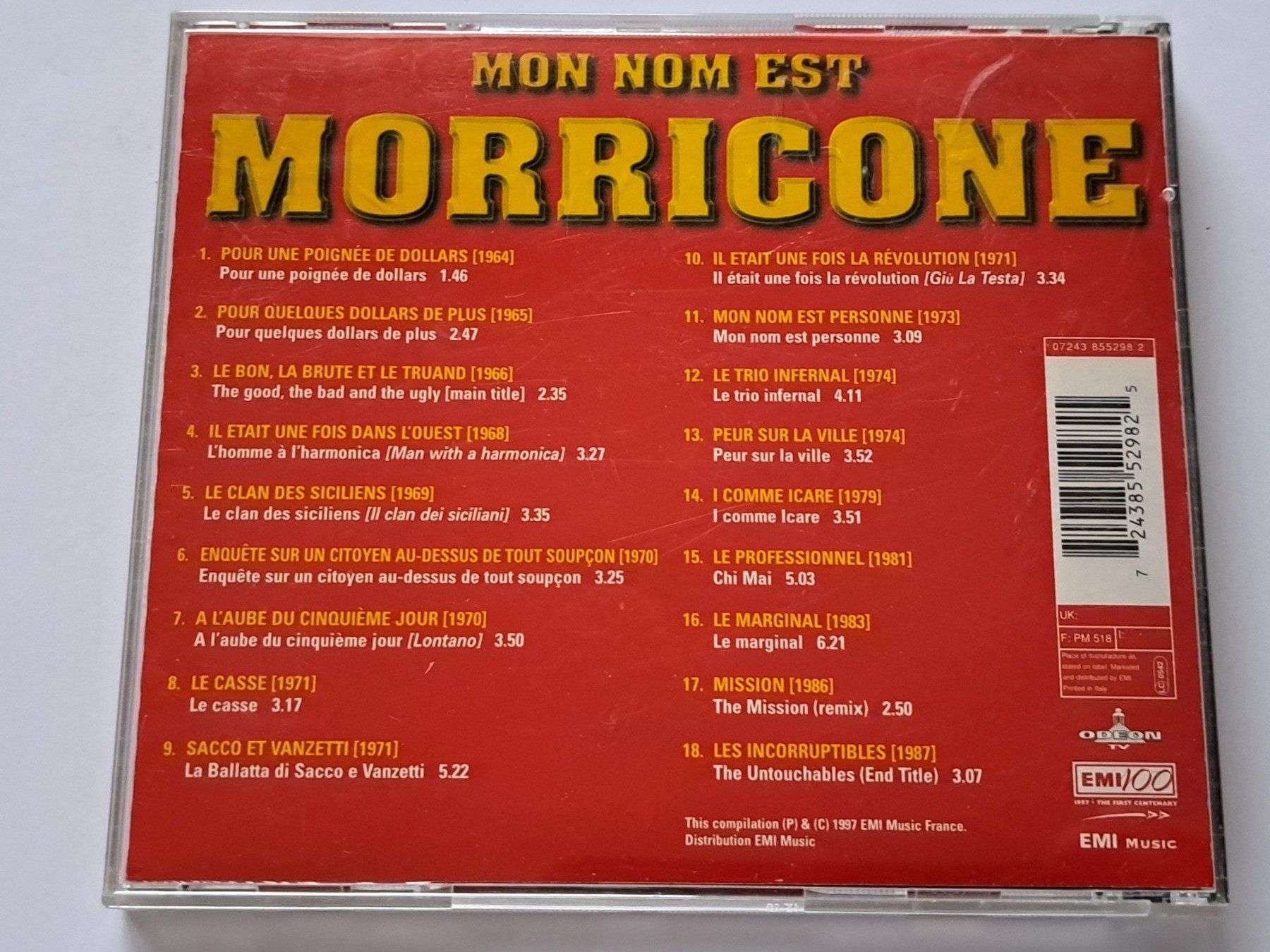CDs: Cd Mon Nom est Morricone  – Gebraucht aus Pully von bro_n52j 2