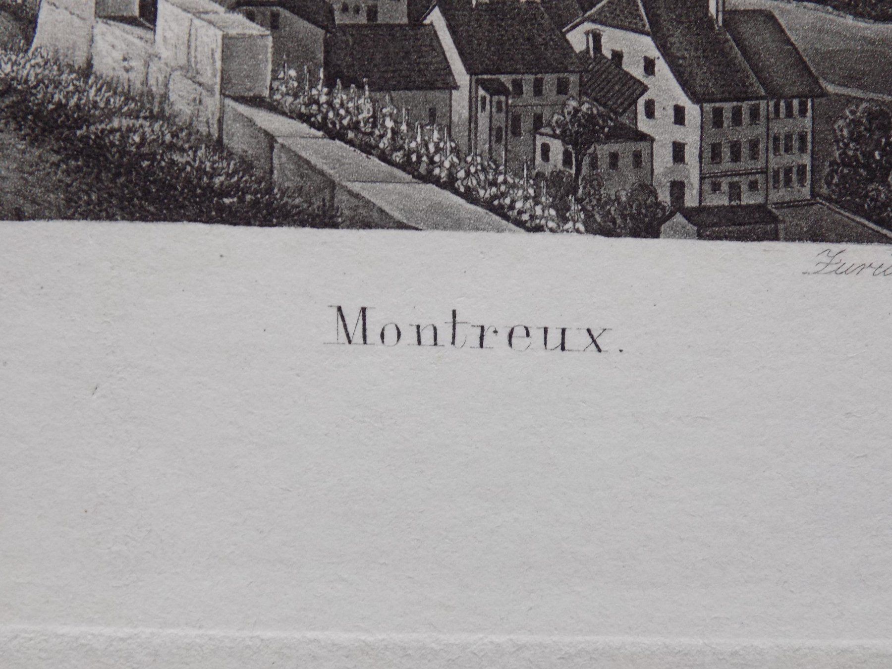 Incisioni: Montreux von Dikenmann – Usato da Risch venduto da Rischli15 3