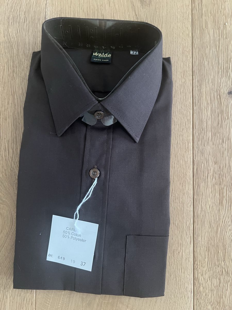 Camicie: Hemd, Gr. 37, braun – Nuovo e nell'imballaggio originale da Schöftland venduto da mamajasima5 2