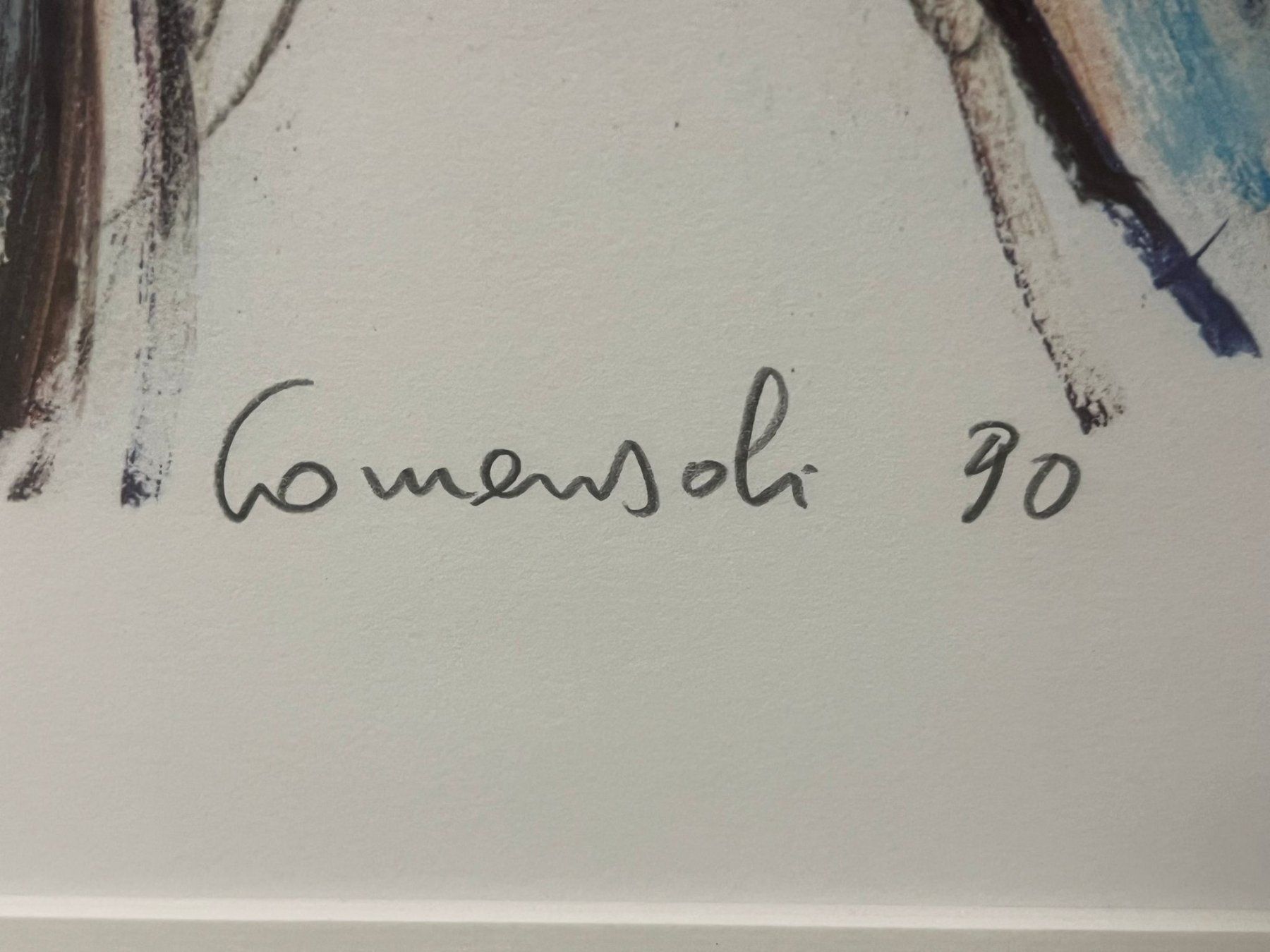 Grafica & Litografie: Comensoli Mario - Velofahrer – Nuovo (secondo la descrizione) da Orselina venduto da Vrenegonde 2