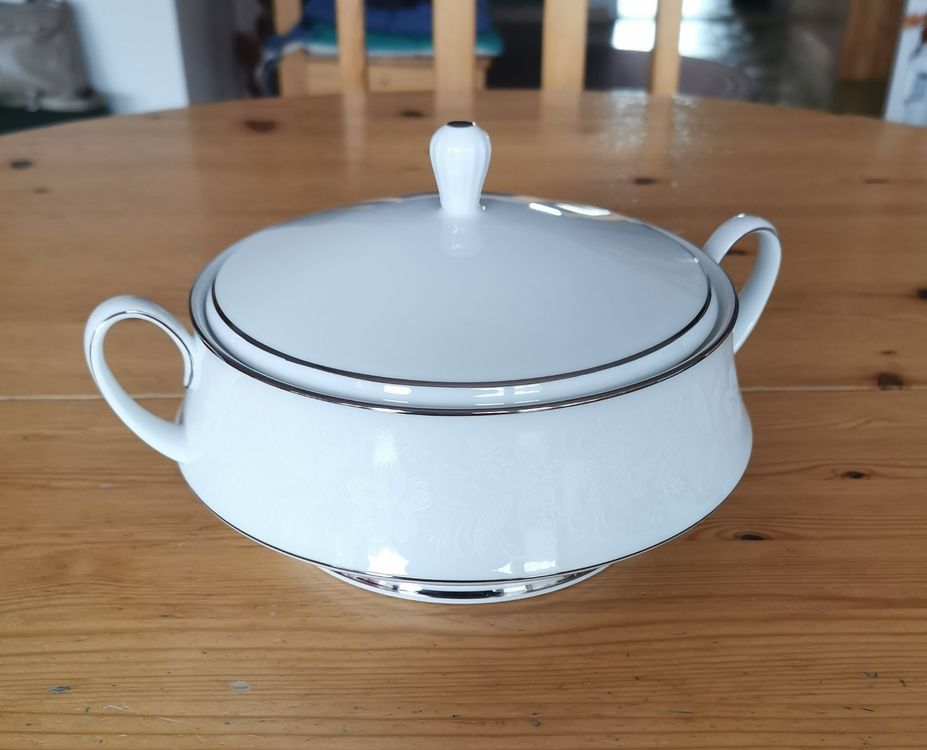 Noritake Geschirrsets: Porcelaine Japonaise de marque NORITAKE type 6909 Rainier – Neu und originalverpackt aus Genève von eti_lnc7 7