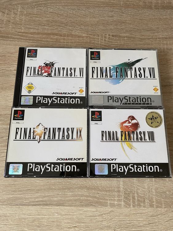 LOT FINAL FANTASY VII/ VIII/ IX (Sony PlayStation, 1997) EUR 60,00