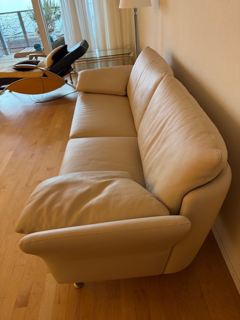 Intertime Divani: Intertime Ledersofa in super Zustand – Usato da Thun venduto da mad_c5mr 3