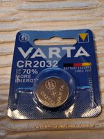Varta CR2032 Knopfzelle 3V Lithium Batterie, Neu & OVP