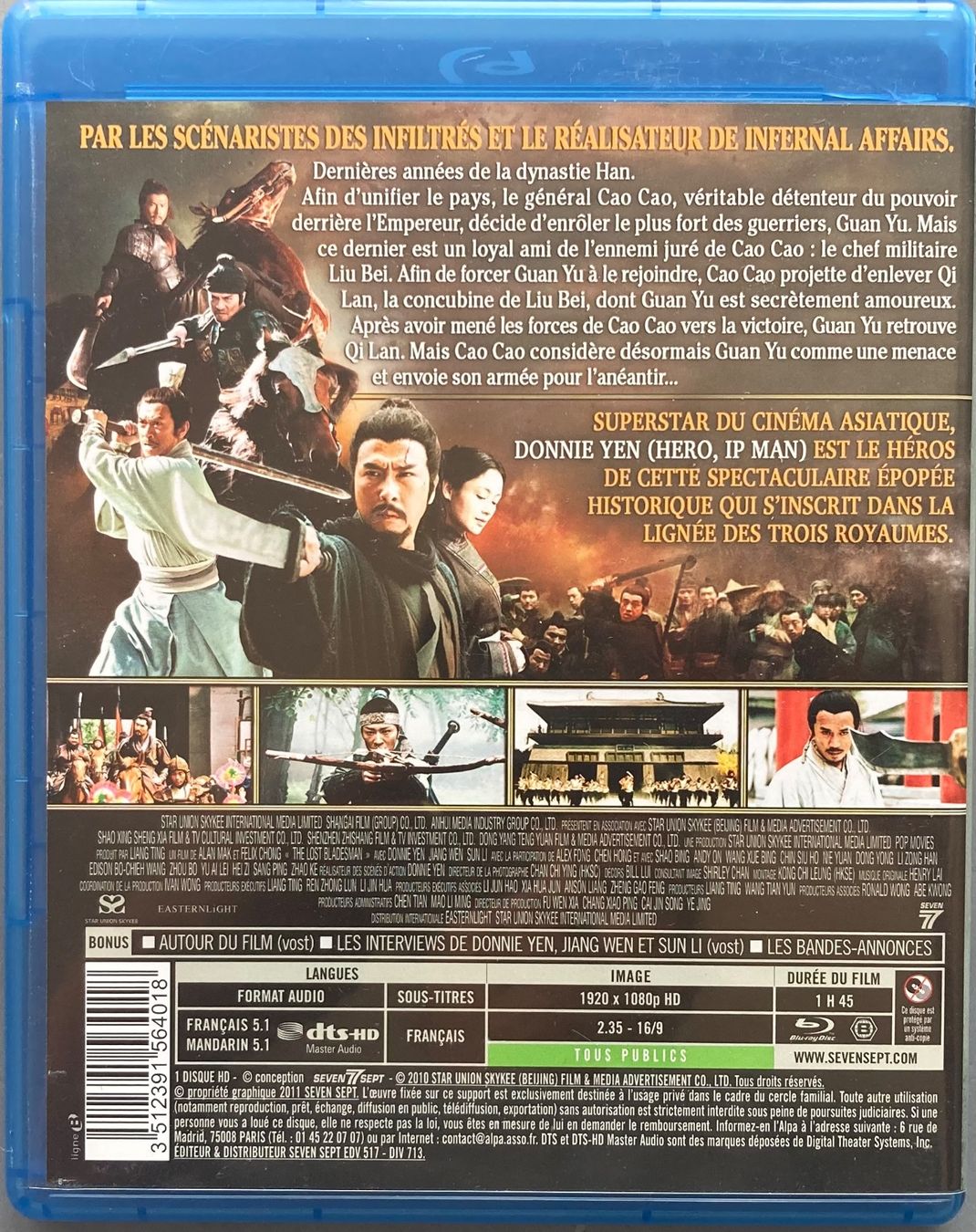 Tutti i DVDs: THE LOST BLADESMAN – Usato da Poliez-Pittet venduto da Newtown-Records 1