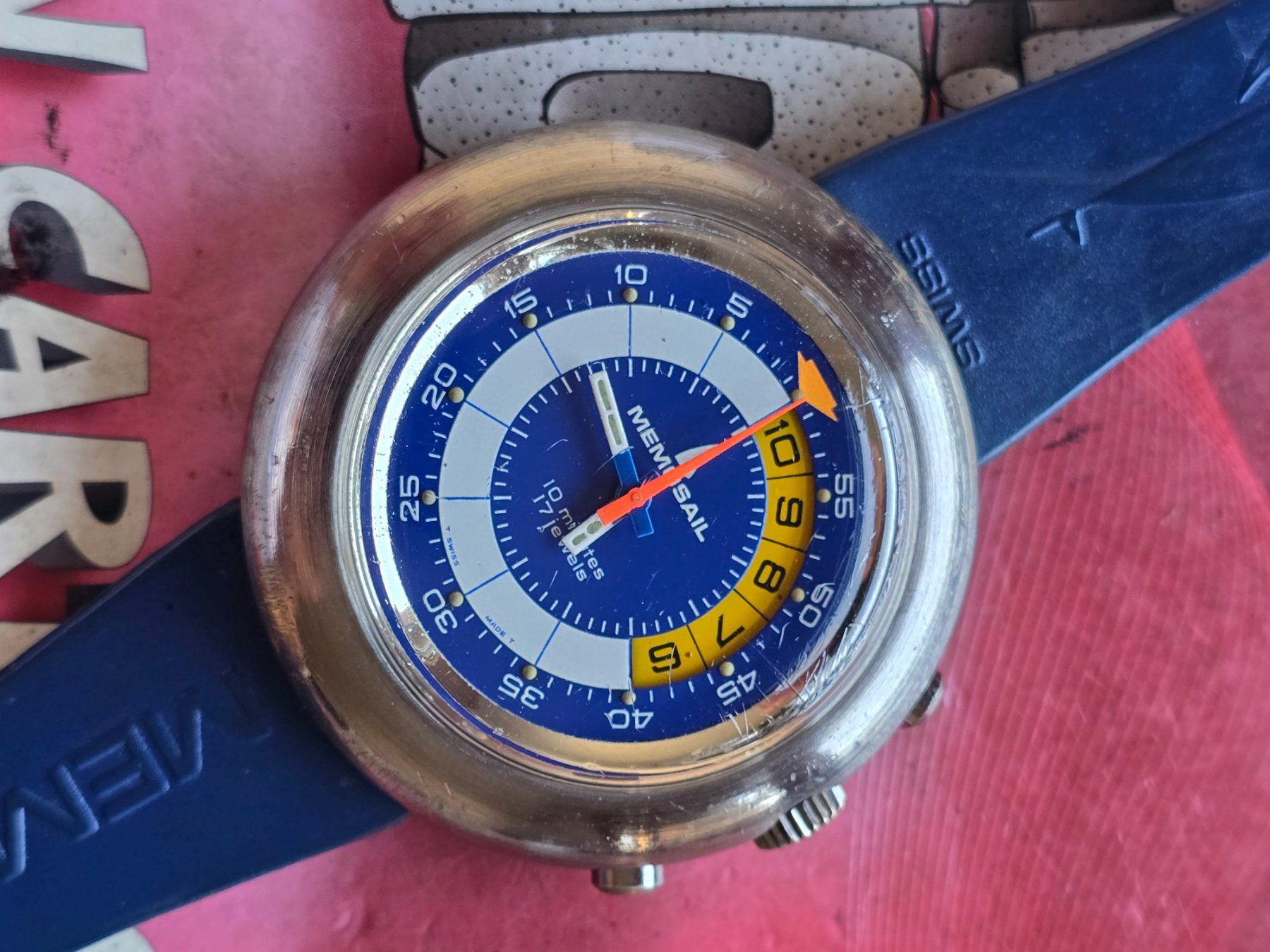 Valjoux Uhren: 466 Memosail Yachting Timer Regatta Uhr Cal Valjoux 7737 – Gebraucht aus Muri AG von Corredor