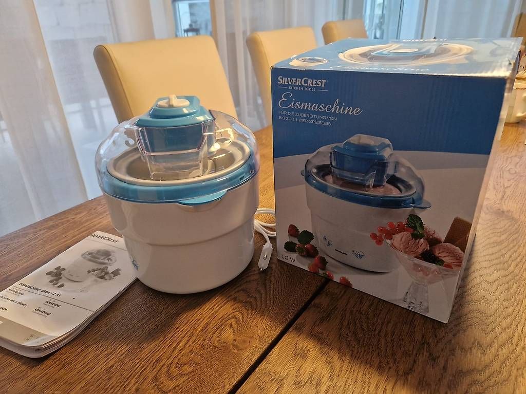 Elettrodomestici da cucina: Eismaschine - nie benutzt, original verpackt – Nuovo e nell'imballaggio originale da Buttwil venduto da _kathrinz_ 1