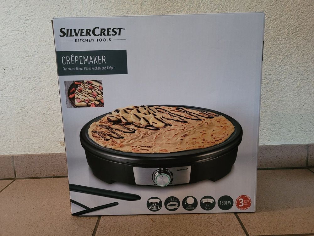 Neuer Crêpemaker von SilverCrest, Crêpes Maker Kaufen auf Ricardo