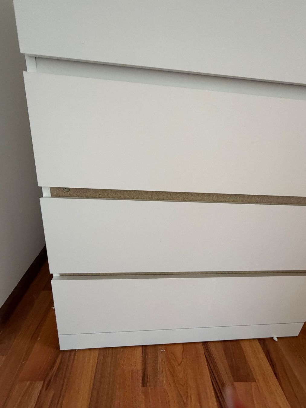 Ikea Cassettiere: MALM Kommode mit 4 Schubladen, weiß, 80x100 cm – Usato da Therwil venduto da jea_ygd6 1