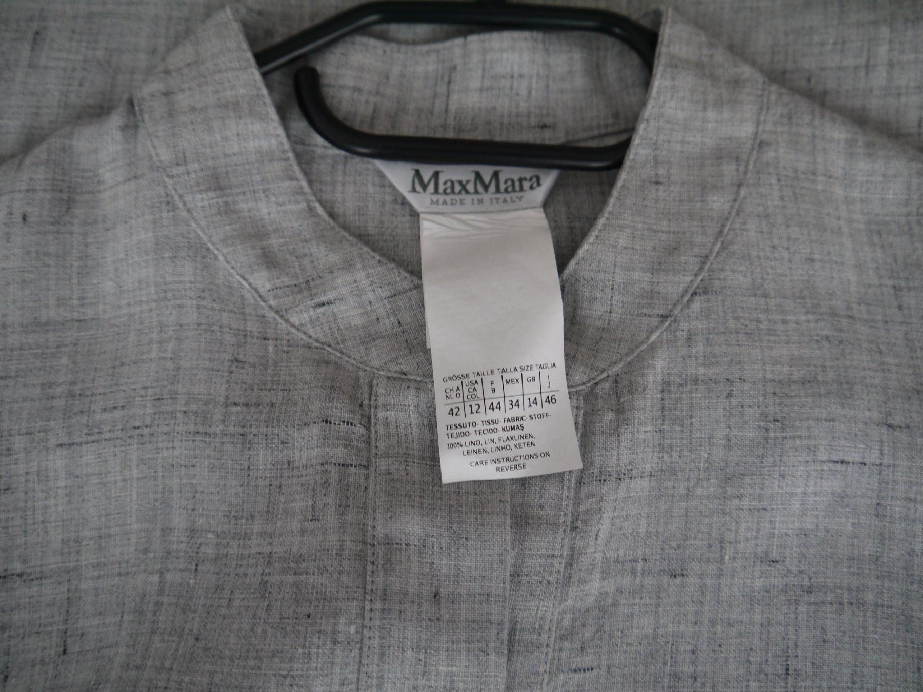 Max Mara Kleider: MAX MARA Kleid aus 100% Leinen – Gebraucht aus Hagendorn von Blaf 1