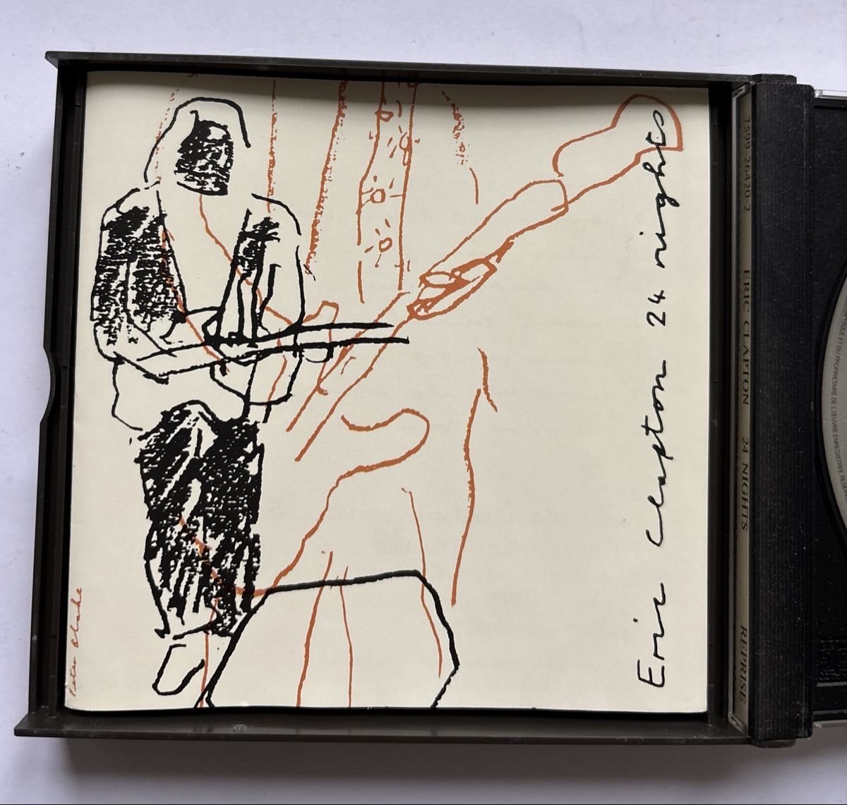 CD: Eric Clapton - 24 Nights - 2 CD NM/VG+ – Usato da Neuchâtel venduto da Deivid2 2