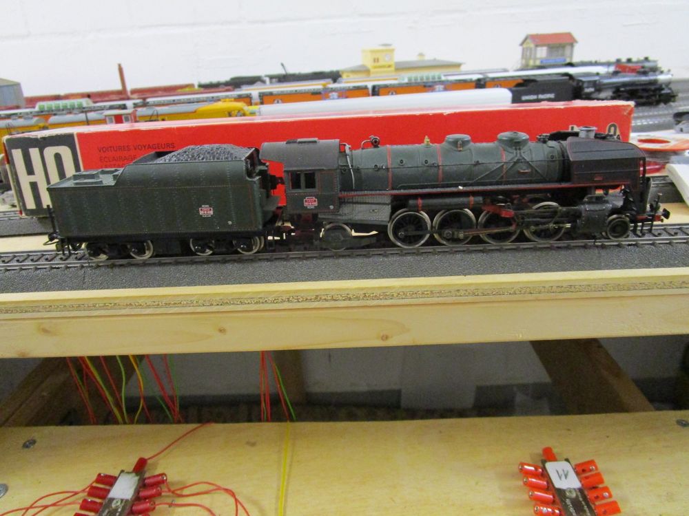 Locomotive Vapeur Jouef SNCF 141 R 416 – Échelle HO, Charbon, état Correct (sans Boîte)
