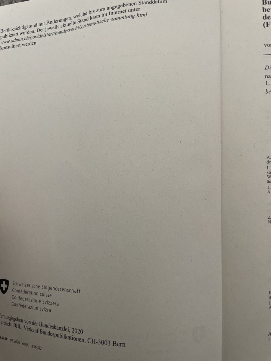 Bücher: Buch Obligationenrecht 2020 – Gebraucht aus Winterthur von mamba2021 2
