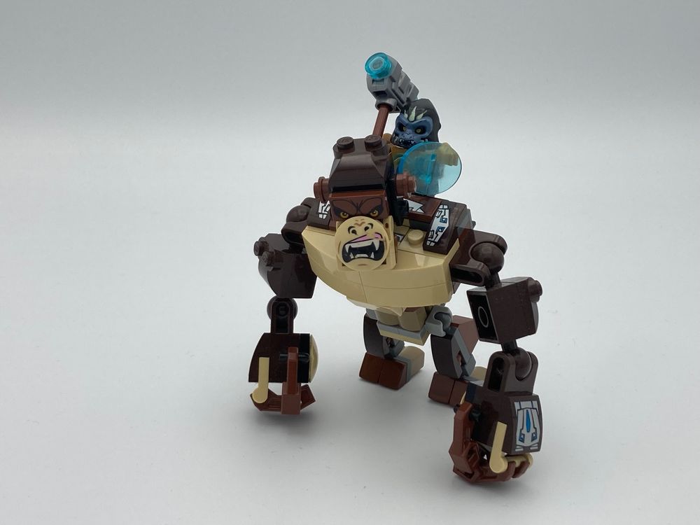 Lego Jouets: Lego Chima 4 berittene Tiere(Wolf, Gorilla, Adler, Krokodil) – D'occasion à Obersteckholz par Uhren_Haendler 4