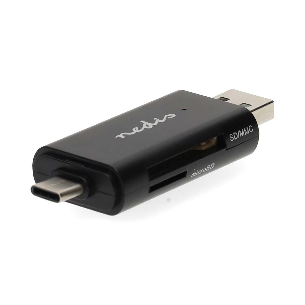 Lettori di schede: Dual Card Reader USB-A & Typ-C – Nuovo e nell'imballaggio originale da Giubiasco venduto da softmail