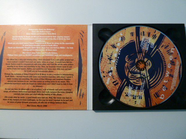 CDs: Max Lässer - Between  (vergriffen) – Gebraucht aus Au ZH von sikoku 2