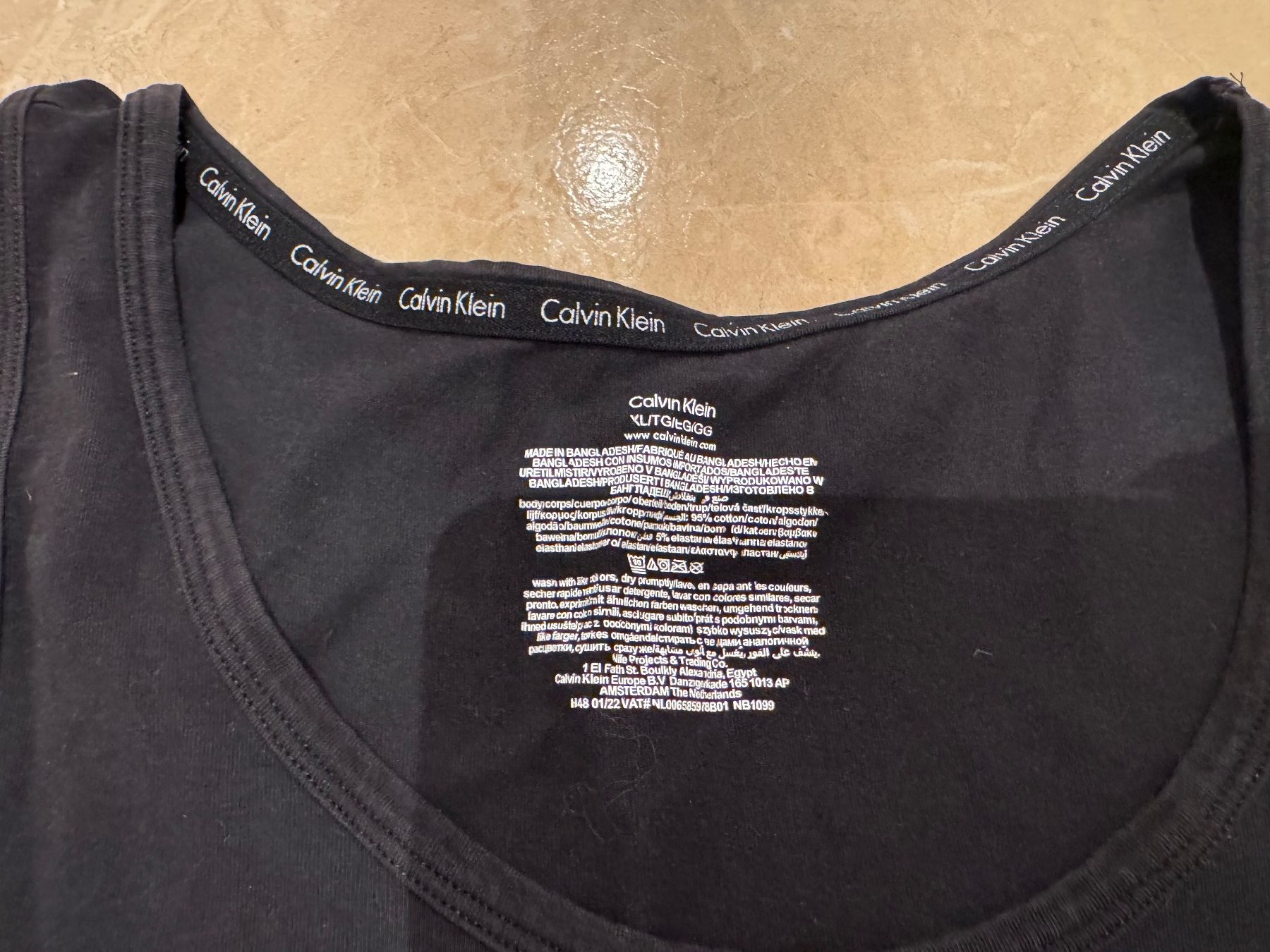 Calvin Klein Top: Calvin Klein cooles Tank Top,XL – Usato da Klingnau venduto da Markus14 1