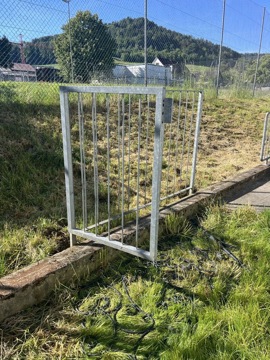 Ringhiere: Geländer mit Türe Verzinkt – Usato da Neerach venduto da fuz_8d7l 9