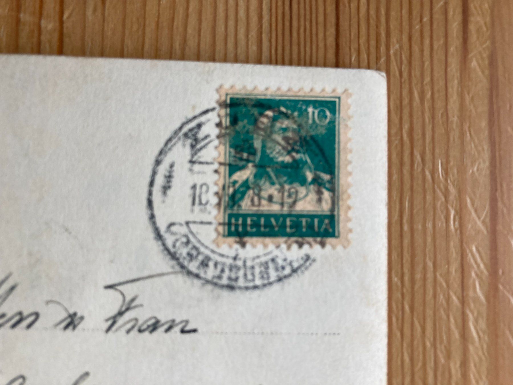 Cartoline postali: Zuoz - Dorfplatz - AK 1928 – Usato da Oberuzwil venduto da Henri09 1
