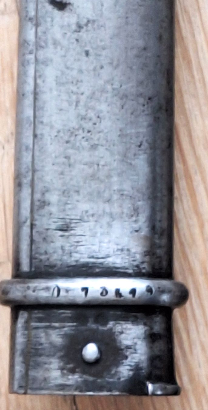 Armi bianche: Dolchbajonett Berthier Mod 1892 – Usato da Schaffhausen venduto da Hottschili 4