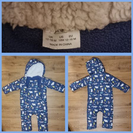 Winter Overall Schneeanzug Gr. 12-18 Monate