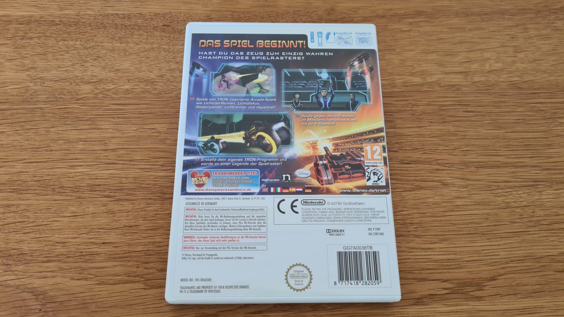 Nintendo Giochi: Tron: Evolution Battle Grids - Nintendo Wii Spiel – Usato da Winterthur venduto da stufaphi 2
