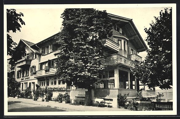 Ansichtskarten: AK Aeschi /BE, Hotel Seeblick – Gebraucht aus Berlin von bartko-reher