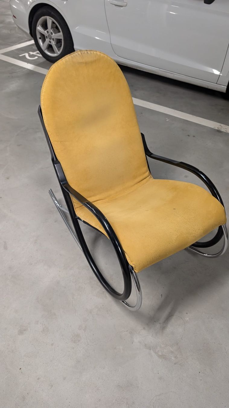 Strässle Poltrone: Original Schaukelstuhl von Strässle – Usato da zürich venduto da carmel99