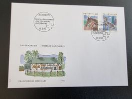 Ersttagsumschlag 1993 (Dauermarken)
