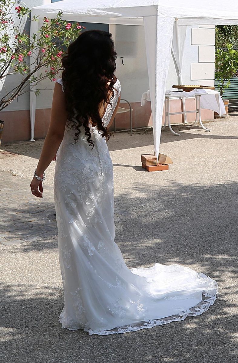 Vestiti: Hochzeitskleid Gr. 34/S – Nuovo (secondo la descrizione) da Basel venduto da Jasbue 1