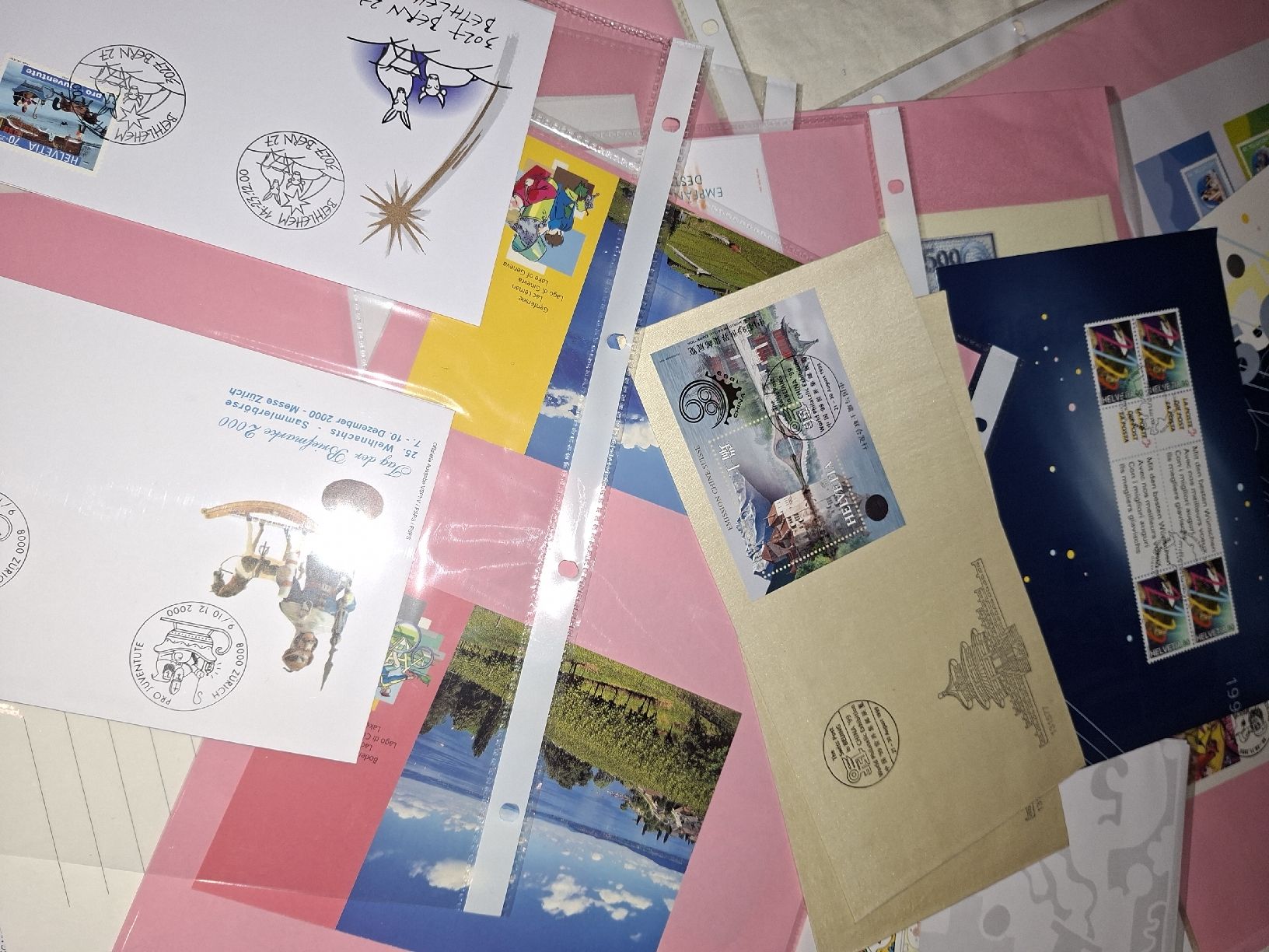 Tous les timbres: FDC Fundgrube Brief div. Material – D'occasion à Balgach par SIMEON27 7