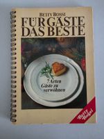 Betty Bossi Kochbuch - Für Gäste das Beste - 1983