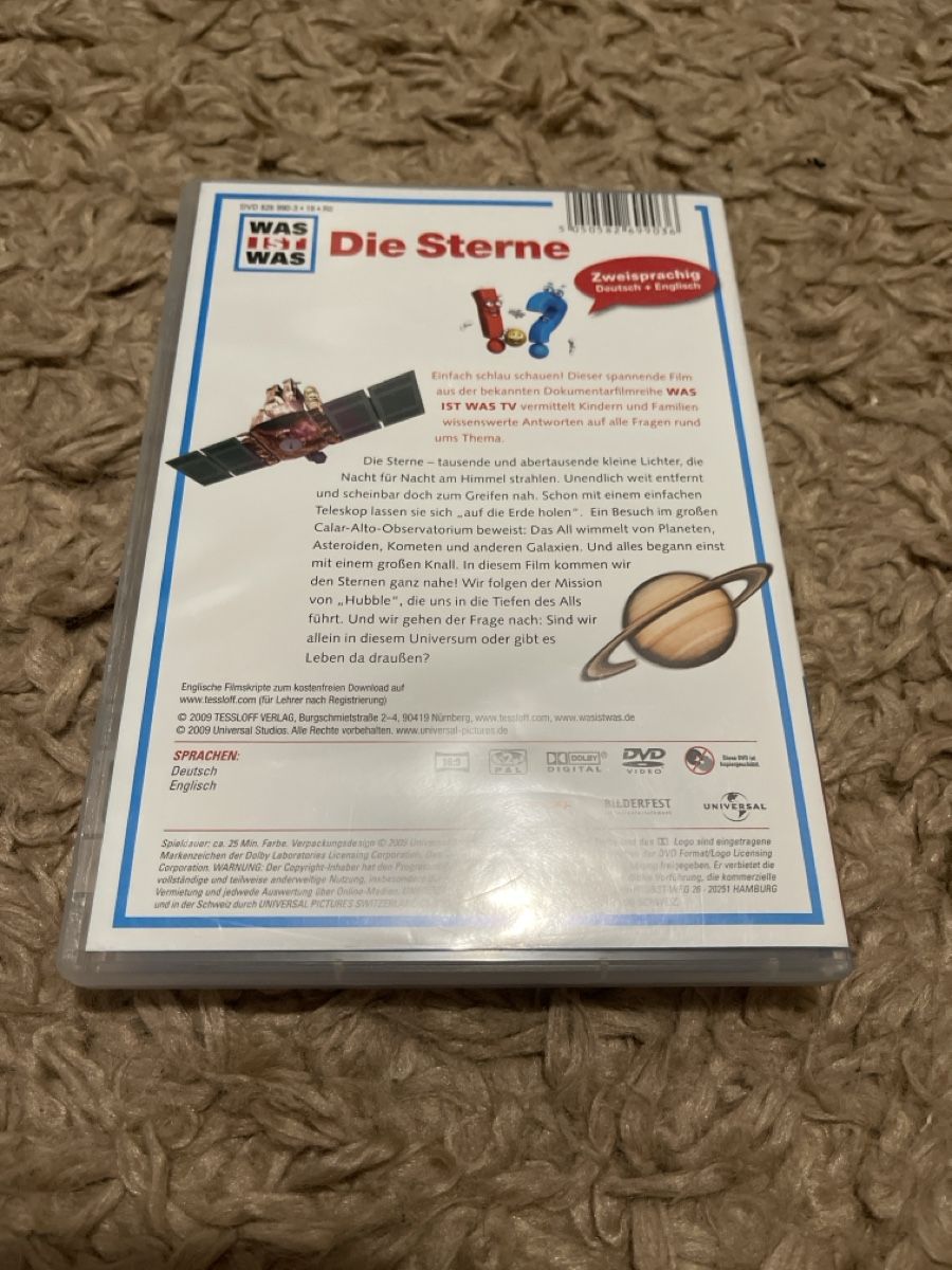 Tutti i DVDs: DVD WAS IST WAS Die Sterne  – Usato da Unterkulm venduto da AnoliOccasion 2
