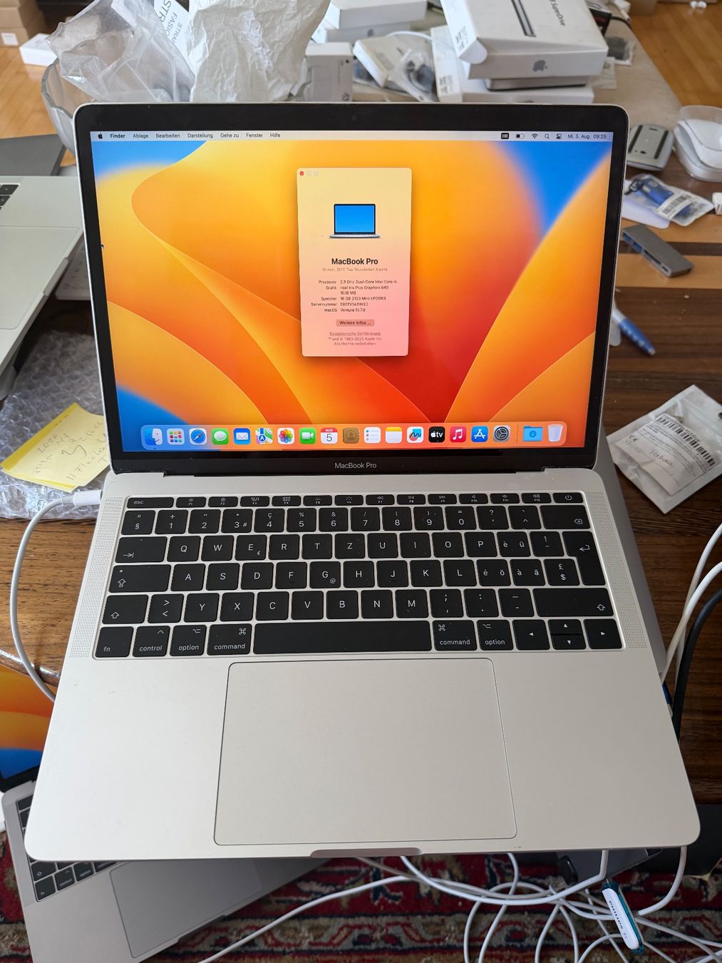 Apple Notebook: Macbook pro 13 2017 – Usato da Schattdorf venduto da Kofi57