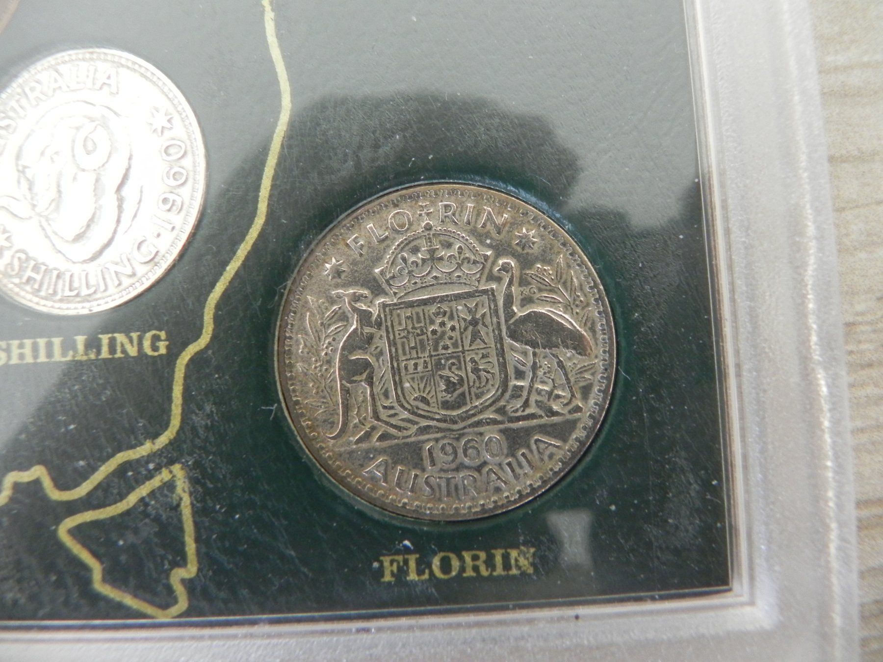 Tutti le monete: Australien Pre Decimal Coins - mit 4 Silber Münzen – Usato da Biel/Bienne venduto da Gogolozi 1