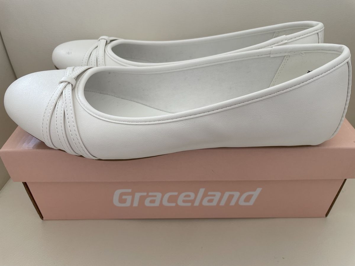 Graceland Damenschuhe: Weisse Ballerina 39 NEU – Neu und originalverpackt aus Rüti ZH von kar_xx9l 2
