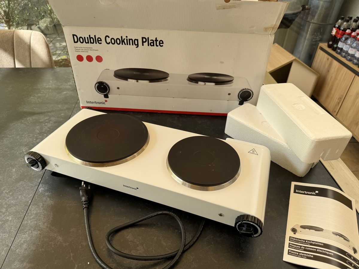 Plateaux: Doppelkochplatte Intertronic neu! – Neuf (Voir description) à Thun par Pfausi1966 1