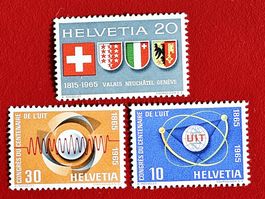 WERBEMARKE 432 SATZ UIT 436 - 437 1965** POSTFRISCH
