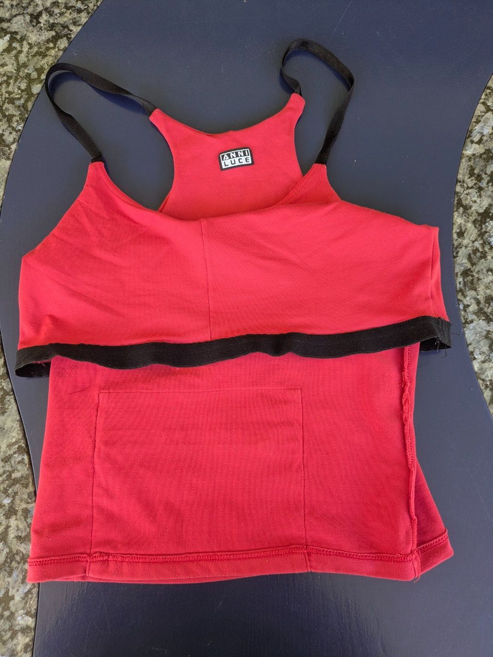 Top: Rotes sportTop/Shirt Gr.M – Usato da Adlikon venduto da Match62 3