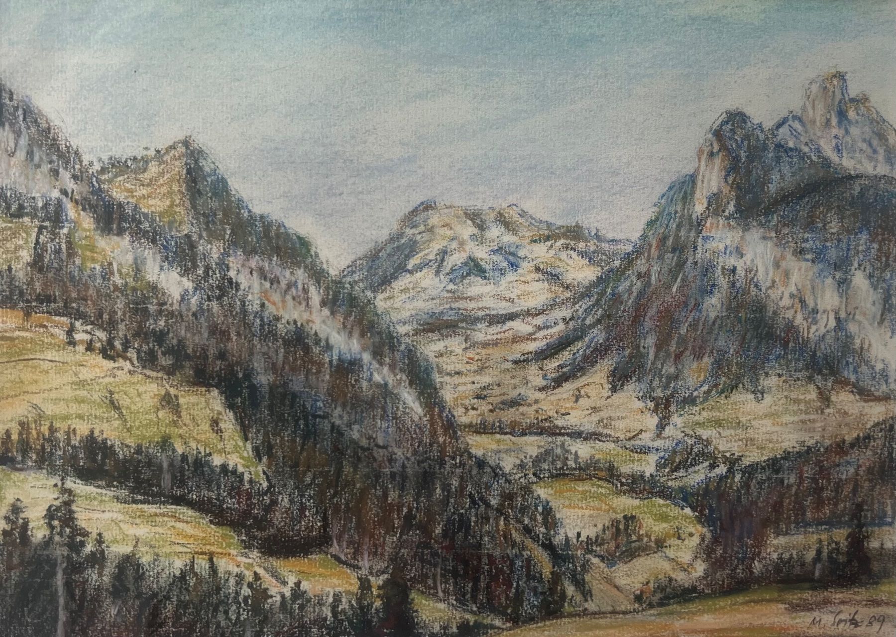 Dipinti: Marcel Seitz, Originalbild – Usato da Rain venduto da daVinci3000 2
