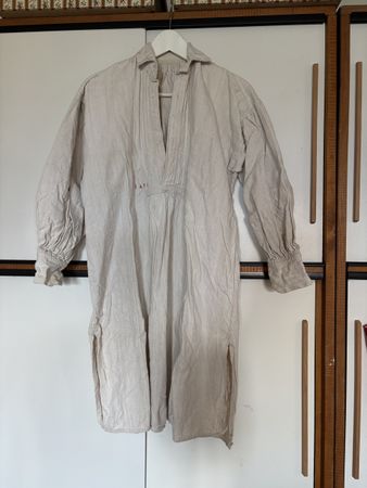 Chemise antique historique en lin M/L
