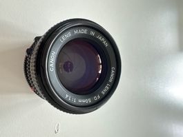 Canon fd 50mm f1.4