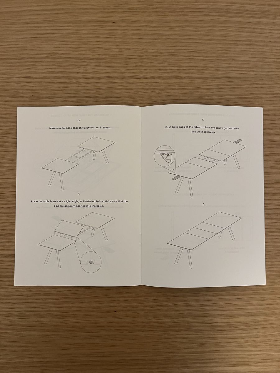 Tavoli: Hay table à manger chêne CPH30 extensible avec plateau – Usato da Genève venduto da He364 4